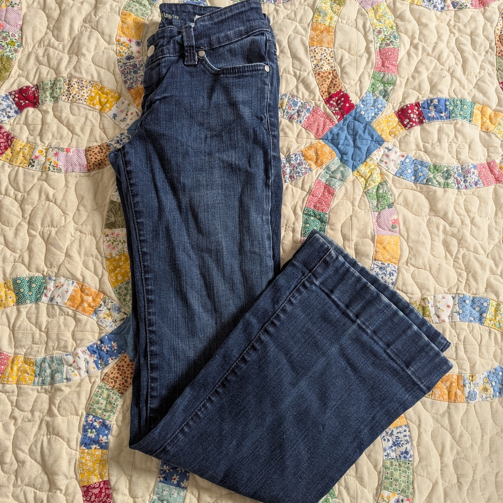 Lee Dark Blue Flare Jeans
